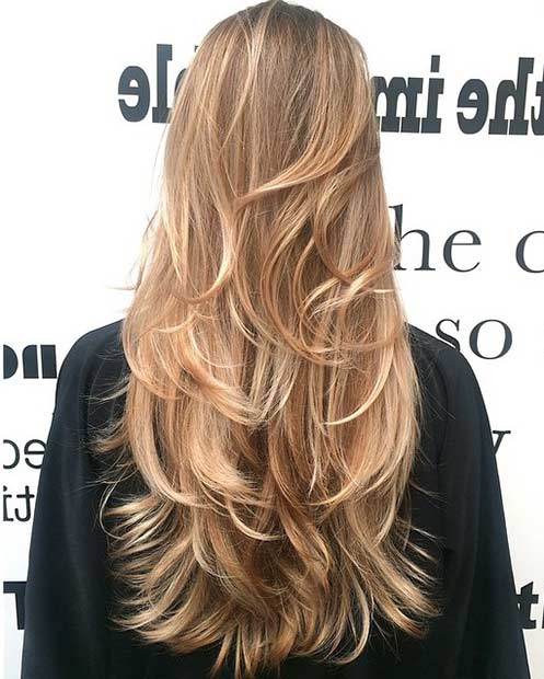 Layered Haircut Idea for Long Hair