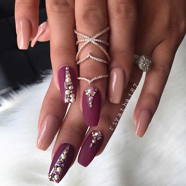 65 Fun Ways to Wear Ballerina Nails - StayGlam