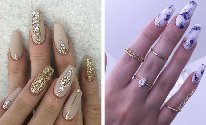 21 Trendy Ways to Wear Foil Nails in 2021 - StayGlam