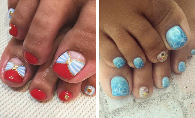 Toe Nail Designs That Scream Summer