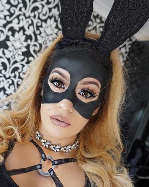 Ariana Grande Inspired Halloween Makeup Look