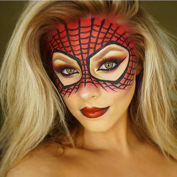 21 Easy Diy Halloween Makeup Looks Stayglam 8476