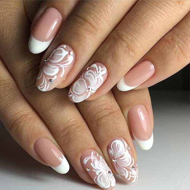 21 Chic White Acrylic Nails To Copy Stayglam