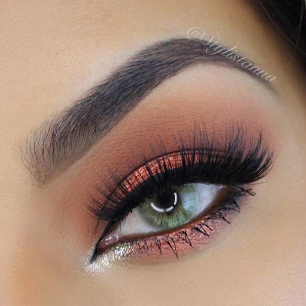 Bronzey Smokey Eye Look for Summer 