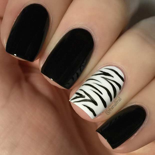 45 Edgy Black Nails and Designs You'll Love | Page 2 of 4 | StayGlam