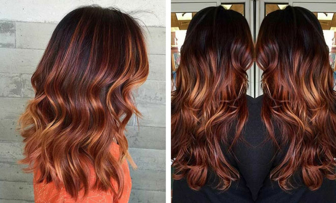 25 Copper Balayage Hair Ideas For Fall Stayglam 