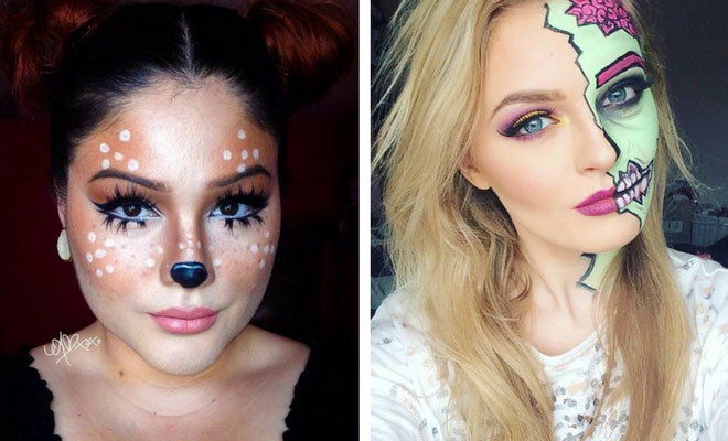 61 Easy Diy Halloween Makeup Looks Stayglam 