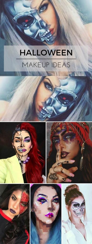 25 Mind-Blowing Makeup Ideas to Try for Halloween - StayGlam