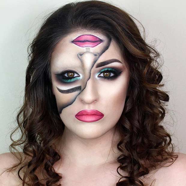 Halloween Makeup For Women To Look Scary - The WoW Style