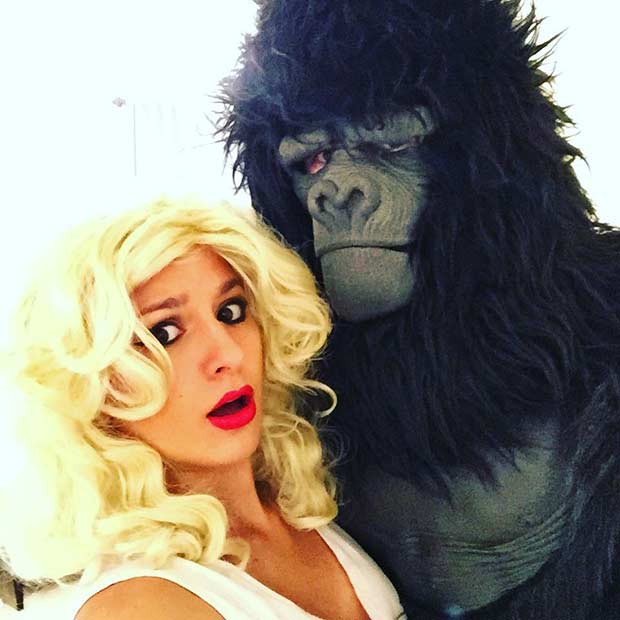 King Kong Couple Halloween Costume Idea