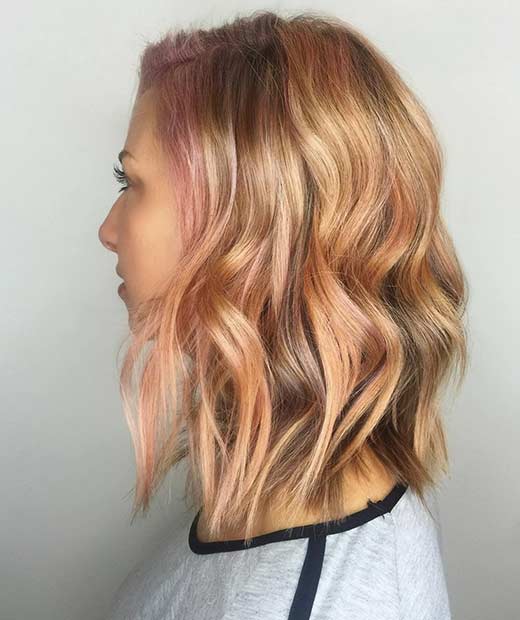 22 Trendy Rose Gold Hair Color Ideas Hairs London