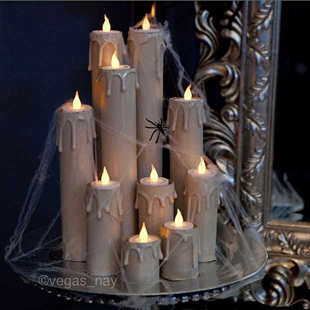 Halloween Spooky Candles Decoration