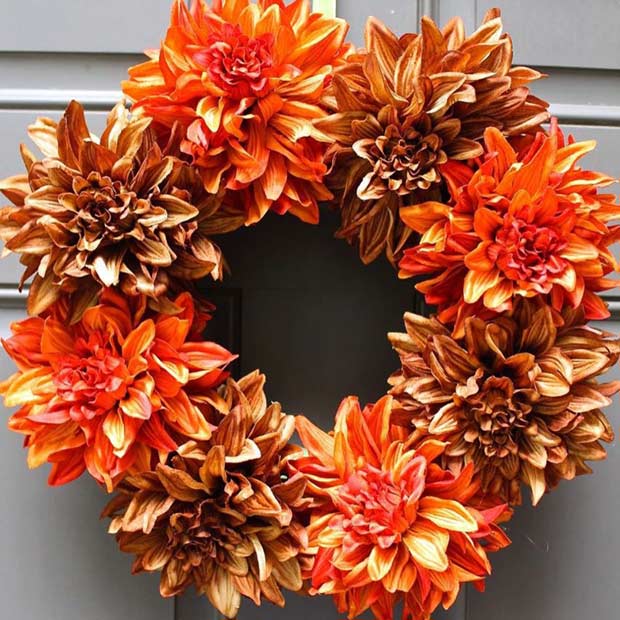 Easy DIY Thanksgiving Wreath