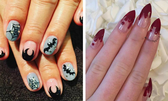 Halloween Nail Art on Pinterest - wide 3