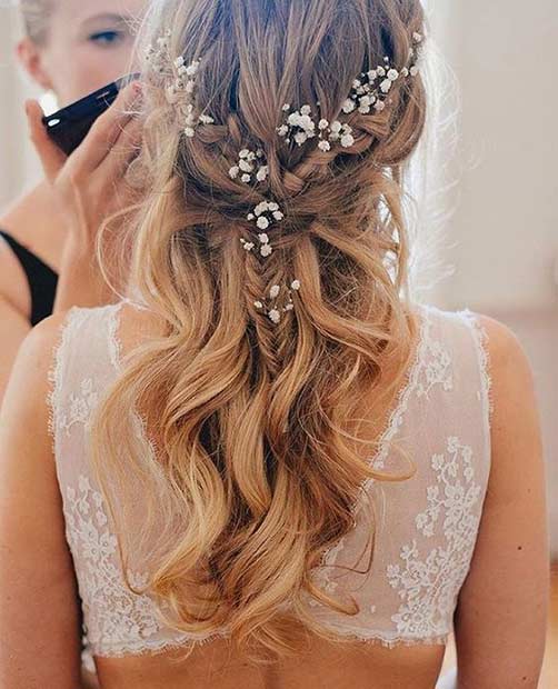 23 Romantic Wedding Hairstyles for Long Hair | Page 2 of 2 ...