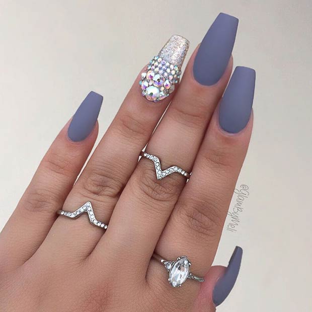 45 Cool Matte Nail Designs To Copy In 19 Stayglam