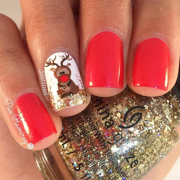 29 Easy Winter and Christmas Nail Ideas | Page 3 of 3 | StayGlam