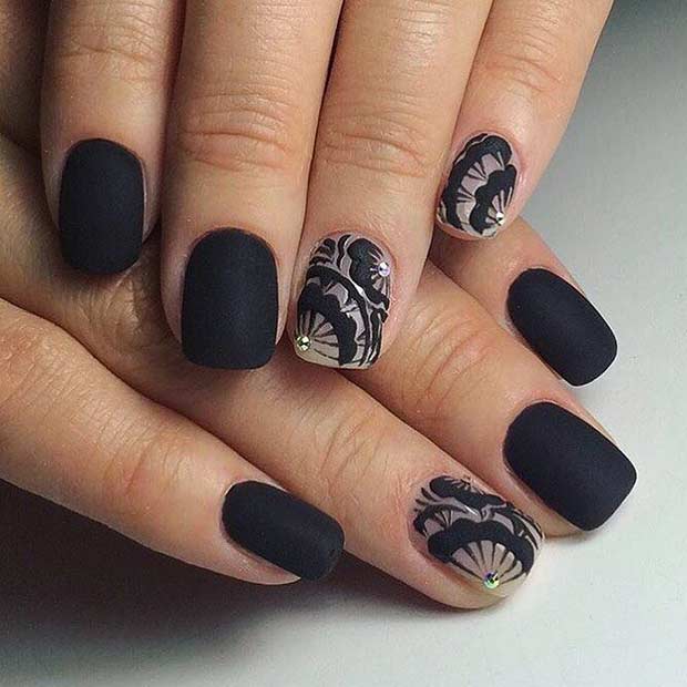 45 Cool Matte Nail Designs To Copy In 19 Stayglam