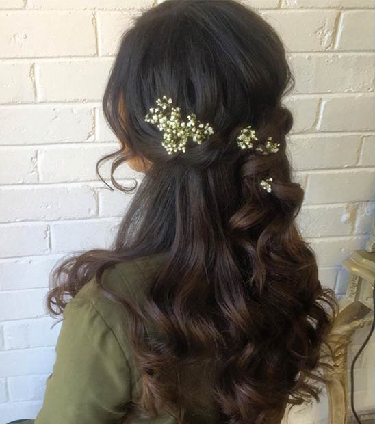 23 Romantic Wedding Hairstyles for Long Hair  StayGlam