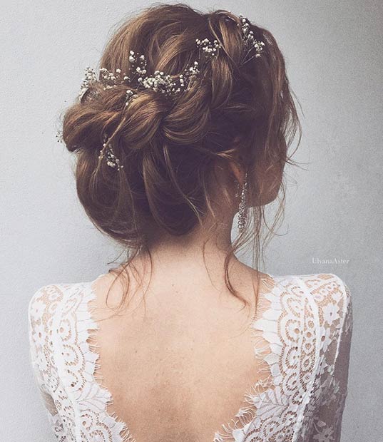 23 Romantic Wedding Hairstyles for Long Hair - Page 2 of 2 - StayGlam