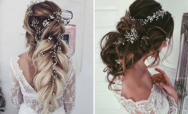 wedding hairstyle long hairphoto