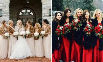 Bridesmaid Style Ideas for a Winter Wedding