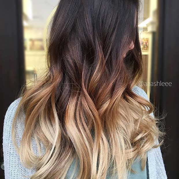 47 Stunning Blonde Highlights for Dark Hair | StayGlam