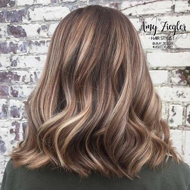 Bronde Long Bob Haircut Idea