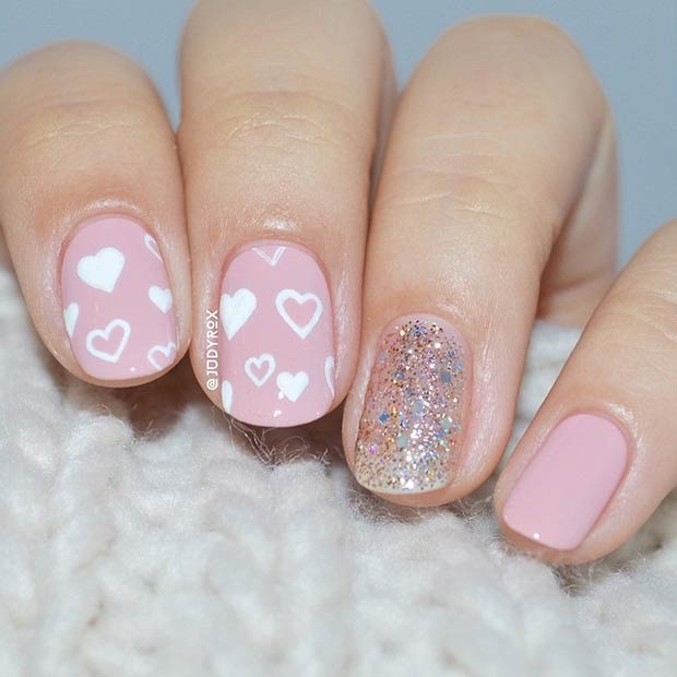 27 Pretty Nail Art Designs for Valentine's Day | StayGlam