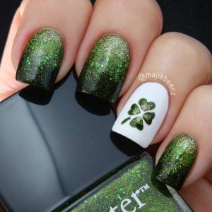 19 Glam St. Patrick's Day Nail Designs from Instagram - Page 2 of 2 ...