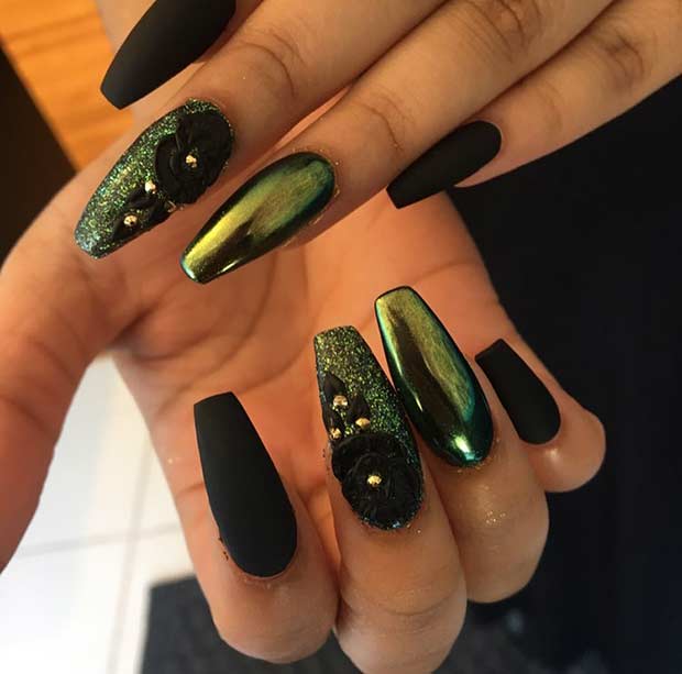 21 Trendy Metallic Nail Designs to Copy Right Now | Page 2 of 2 | StayGlam