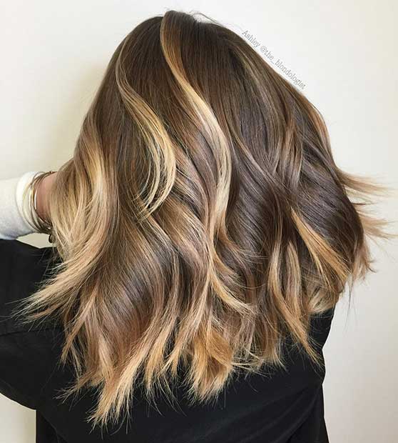 47 Stunning Blonde Highlights for Dark Hair | StayGlam