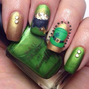 19 Glam St. Patrick's Day Nail Designs from Instagram - StayGlam