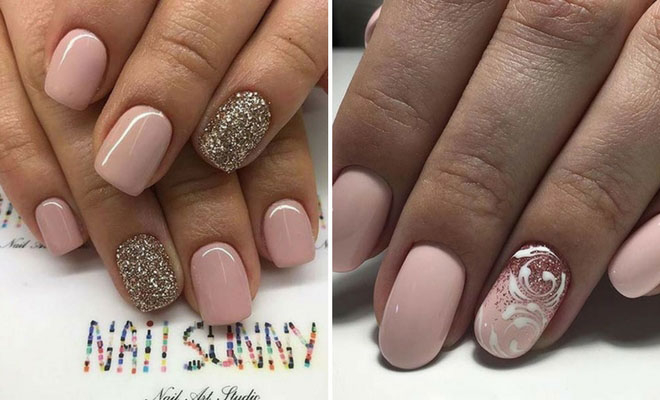 Neutral, Elegant Nail Art Ideas for Summer / Fall 2021