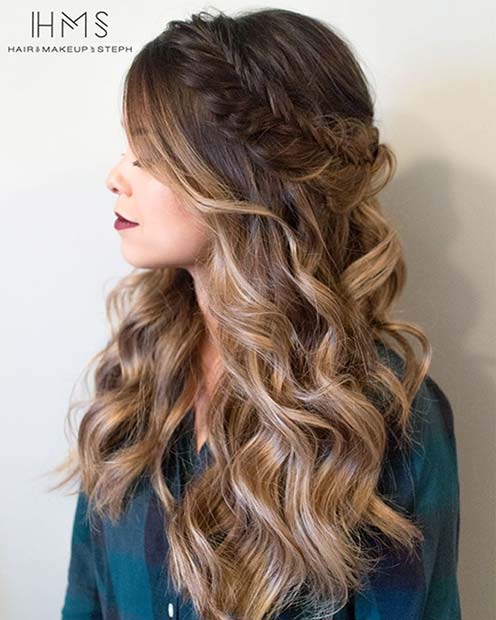 47 Gorgeous Prom Hairstyles for Long Hair StayGlam