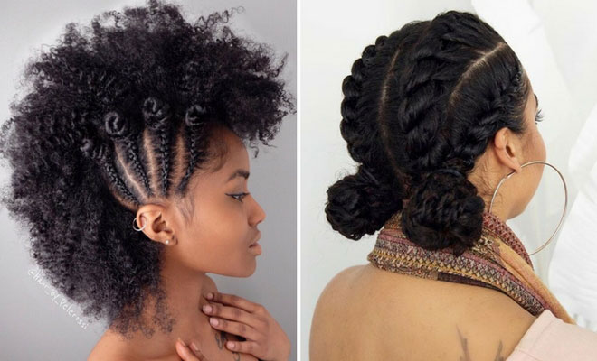 Natural Hairstyles Updo