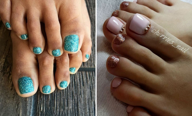 Easy Pedicure Designs for Fall 2020