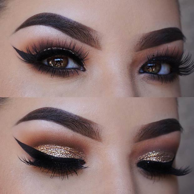 simple eye makeup ideas for brown eyes