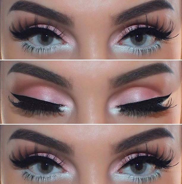 Pretty Pastel Spring Makeup Idea