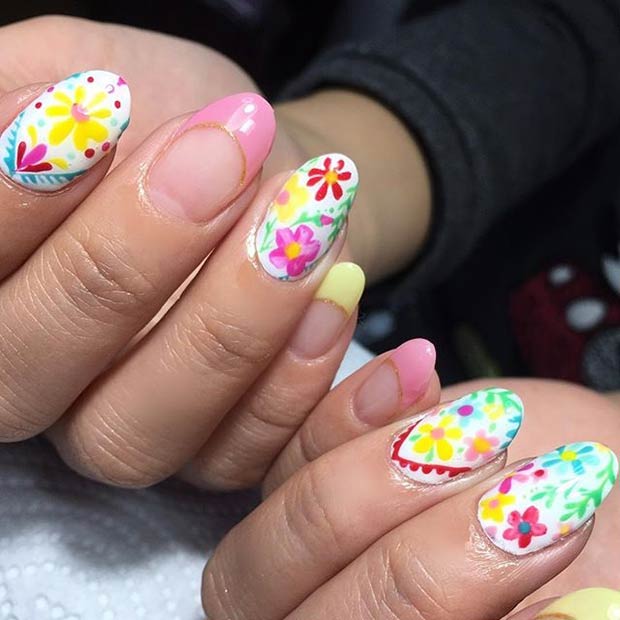 55 Bright Nail Designs To Liven Up Your Summer