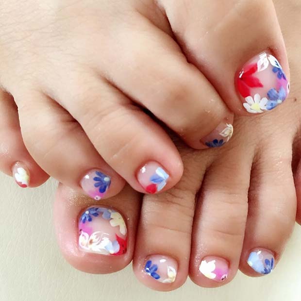 25 Eye-Catching Pedicure Ideas for Spring - Page 3 of 3 - StayGlam