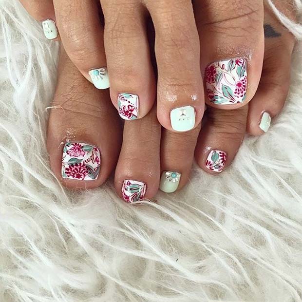 25 Eye-Catching Pedicure Ideas for Spring – StayGlam