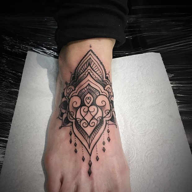 tattoos for women mandala