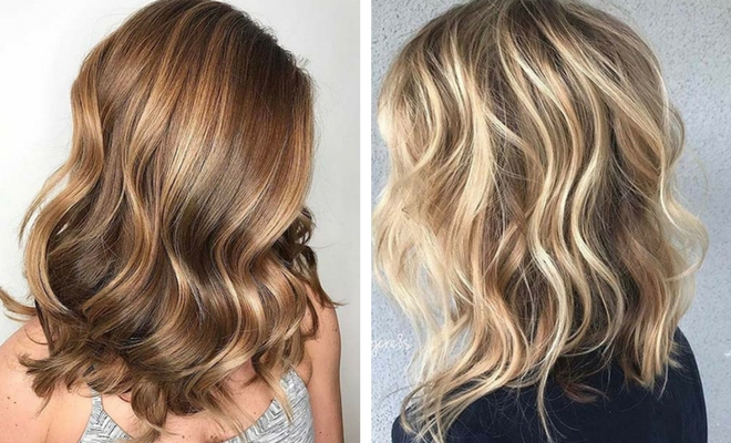 balayage with blonde hair