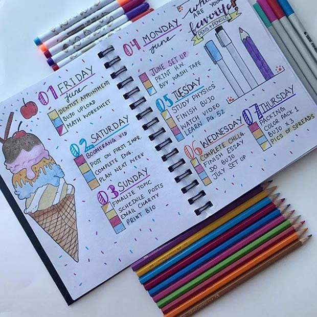 21 Creative Bullet Journal Ideas Page 2 Of 2 StayGlam
