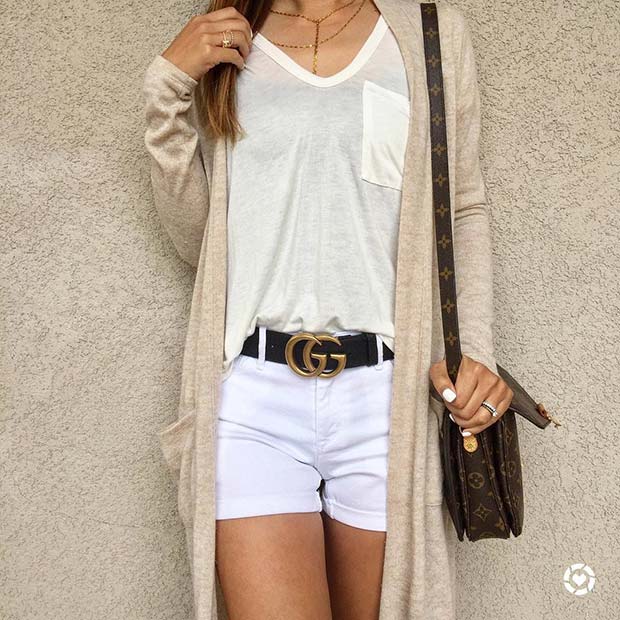 Neutral Palette for Casual Summer Outfits 