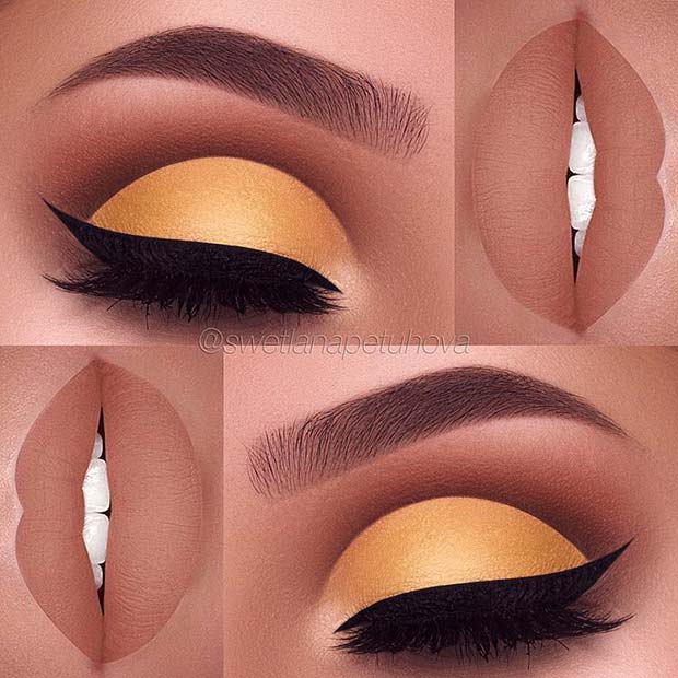 Sunshine Yellow for Summer Makeup Ideas 