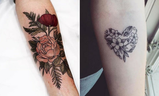 Top 41 Best Simple Flower Tattoo Ideas  2021 Inspiration Guide