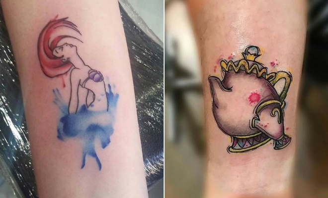 44 Disney Inspired Tattoos to Bring out Your Inner Princess 