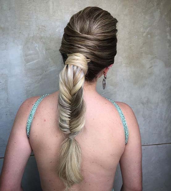 Braided Ponytail for Elegant Ponytail Hairstyles 